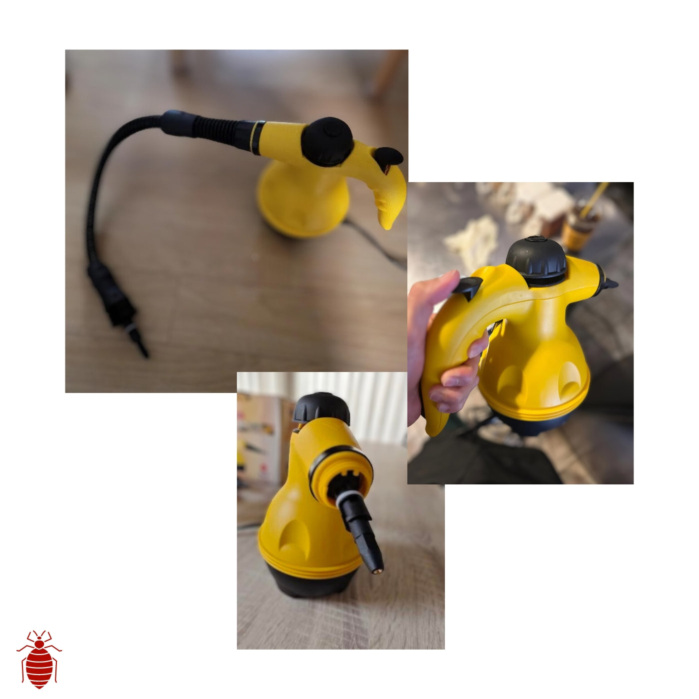 Handheld Steam Cleaner for Bed Bugs