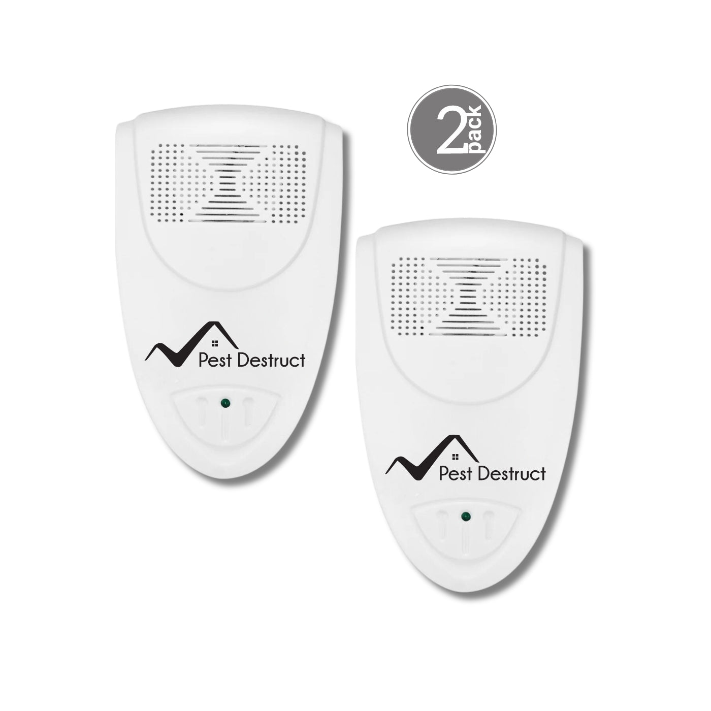 ultrasonic bedbug repeller, 2 pack