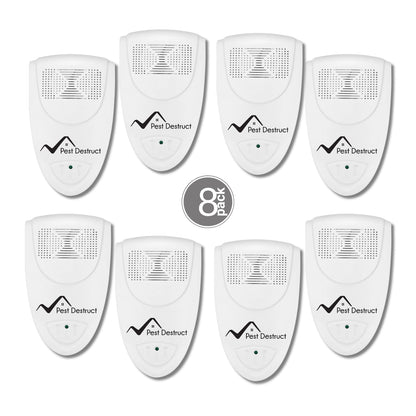 ultrasonic bedbug repeller, 8 pack